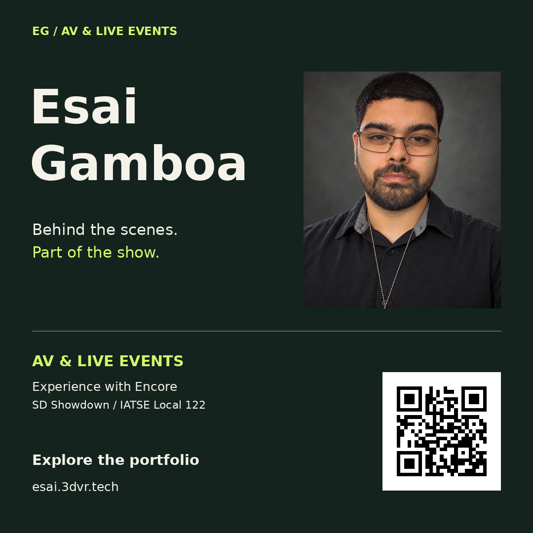 Square Esai Gamboa promotional graphic
